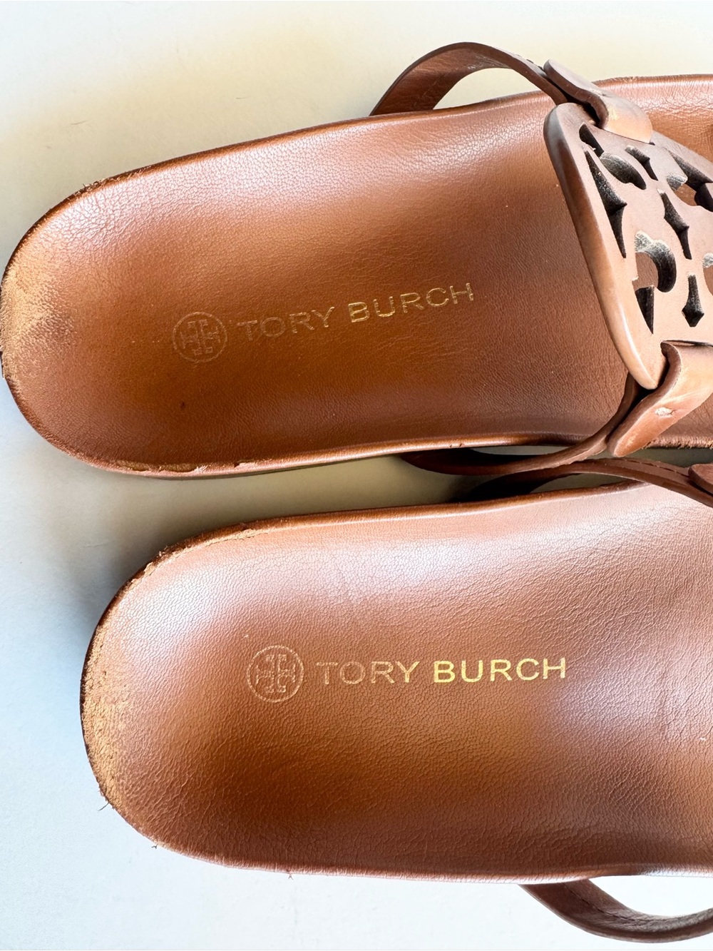 Tory Burch Miller Cloud Sandals Size 8.5 - Picture 12 of 13